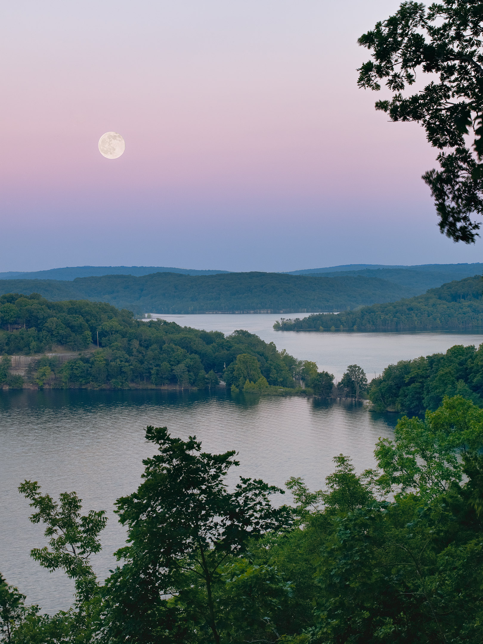 Moonglow | Beaver Lake, Arkansas | Fine Art Photography by Ed Cooley