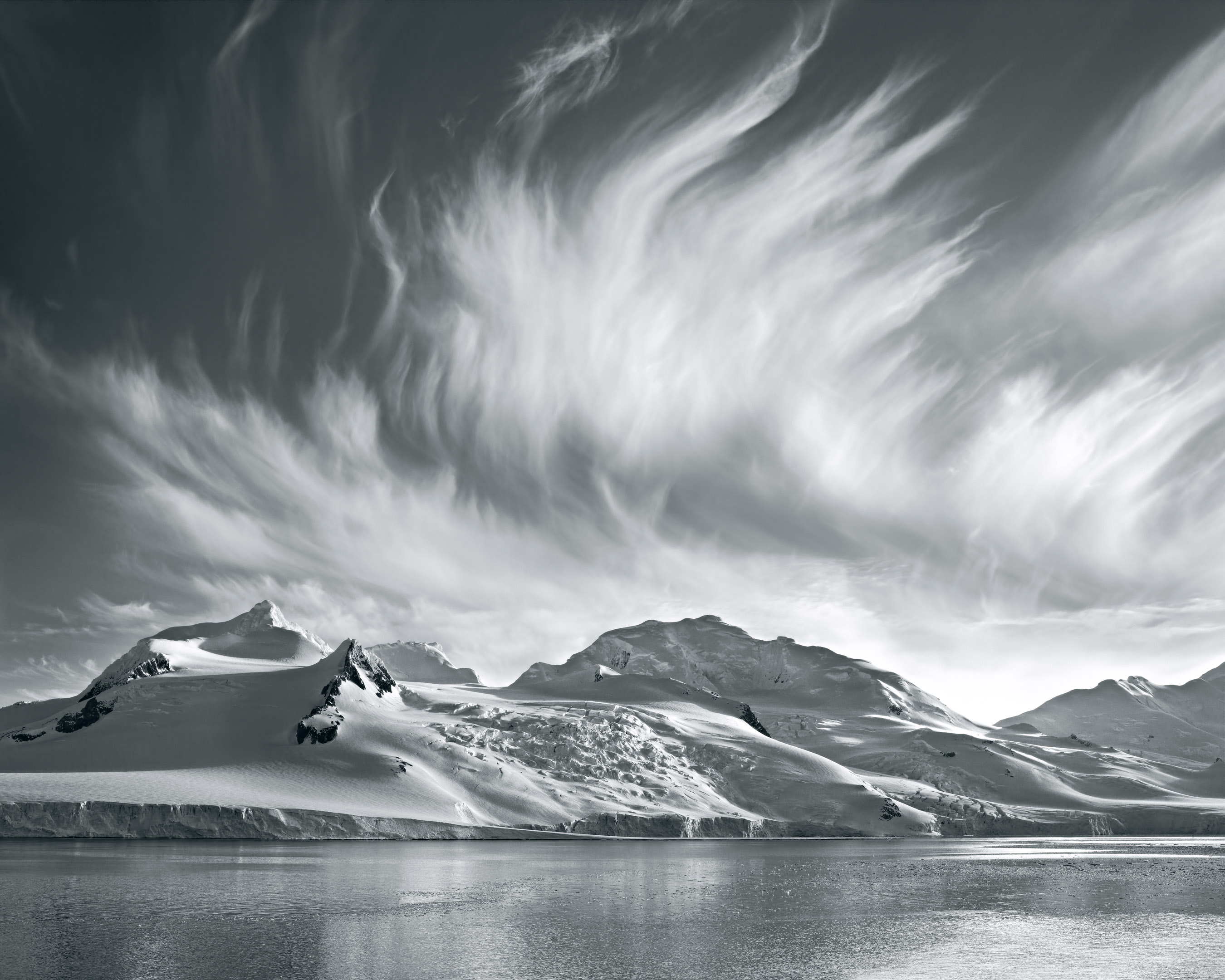 Fire In The Sky Livingston Island, Antarctica Fine Art Photography by Ed Cooley